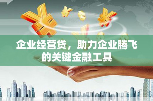 三重企业经营贷，助力企业腾飞的关键金融工具