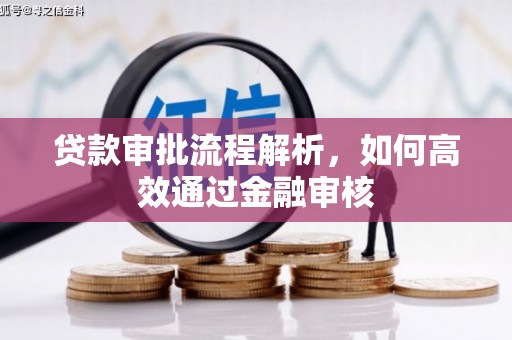 三重贷款审批流程解析，如何高效通过金融审核