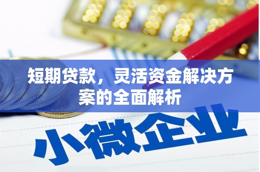 三重短期贷款，灵活资金解决方案的全面解析