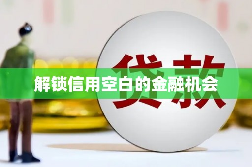 三重解锁信用空白的金融机会